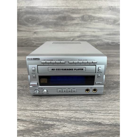 Audio Stream AudioStream Karaoke Machine AS-222 with Cassette - Picture 1 of 7